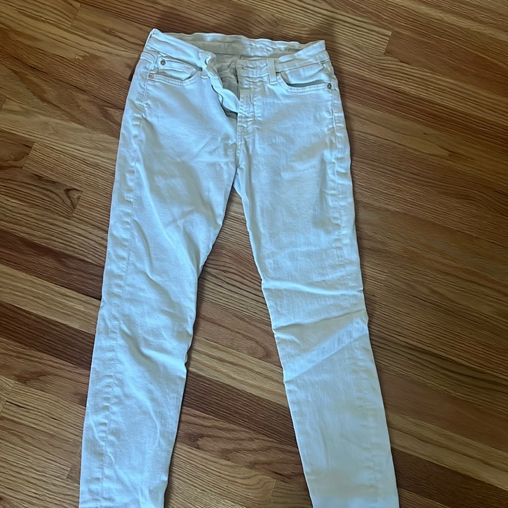 White jeans